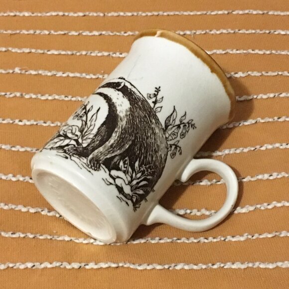 Vintage Churchill England Badger Brown Glazed Ceramic Mug - Picture 12 of 12